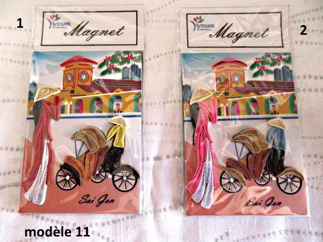 Magnets avec quilling - modle 11